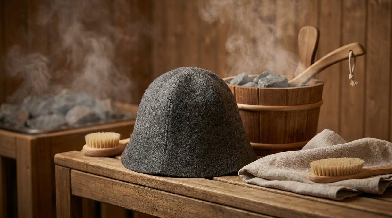 Bald in the Sauna: Why a Hat Matters Even More Without Hair